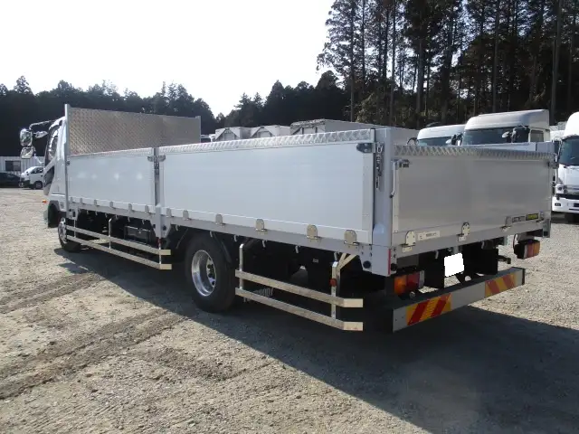 ★未使用車★　R6　三菱　4tアルミ平ボデー　6200ワイド　220馬力　MT　東洋ボデー　融雪仕様　５方開　の画像7