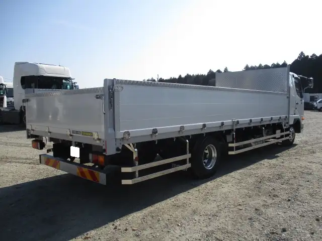 ★未使用車★　R6　三菱　4tアルミ平ボデー　6200ワイド　220馬力　MT　東洋ボデー　融雪仕様　３方開　の画像5