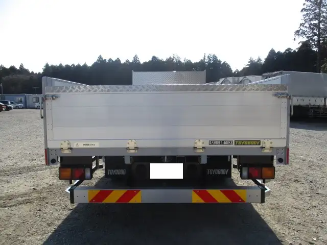 ★未使用車★　R6　三菱　4tアルミ平ボデー　6200ワイド　220馬力　MT　東洋ボデー　融雪仕様　３方開　の画像6