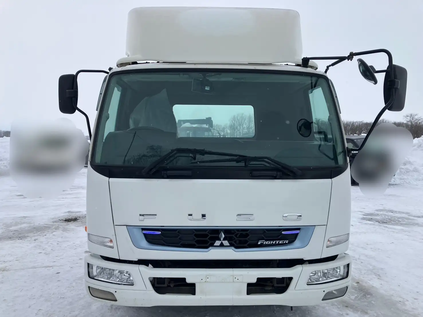 R1年 三菱 4tキャブ付シャシ リアエアサス 元6200ワイドウイング MT 距離:415,000㎞の画像2