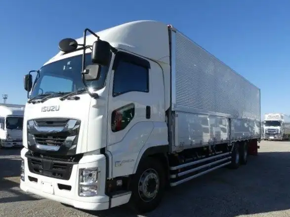 令和01年/平成31年03月中古大型アルミバン・ウィングいすゞギガの画像1