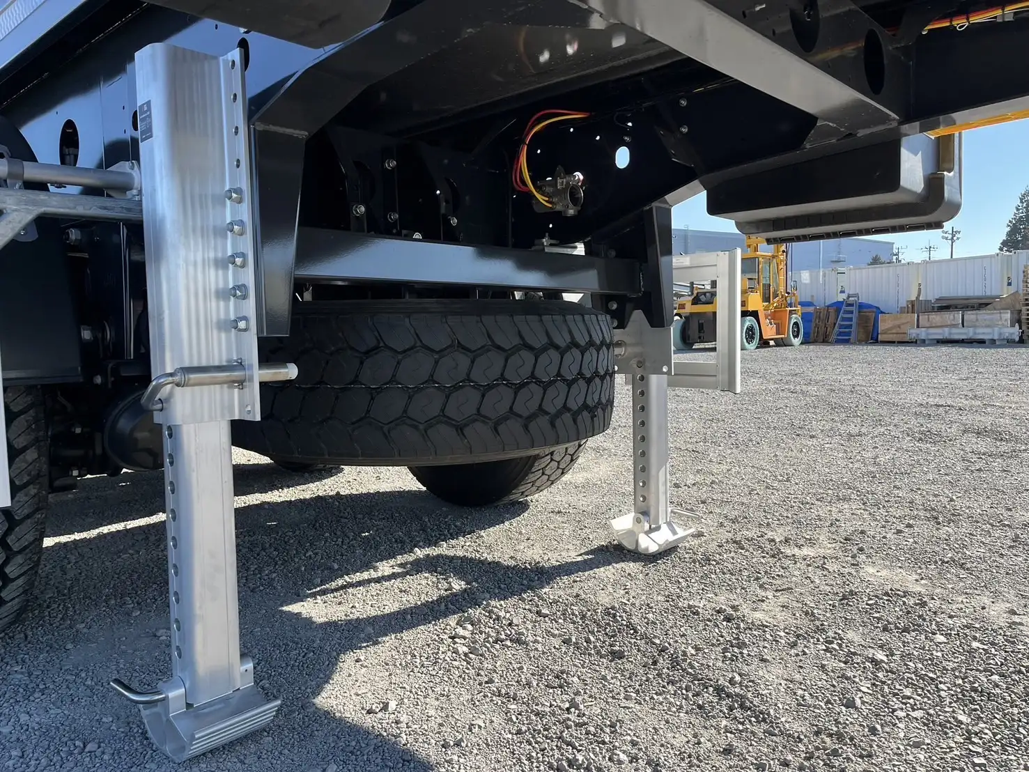 【登録済未使用車】ケスボーラー 3軸土砂ダンプトレーラ エアサス リフトアクスル スーパーシングルの画像15