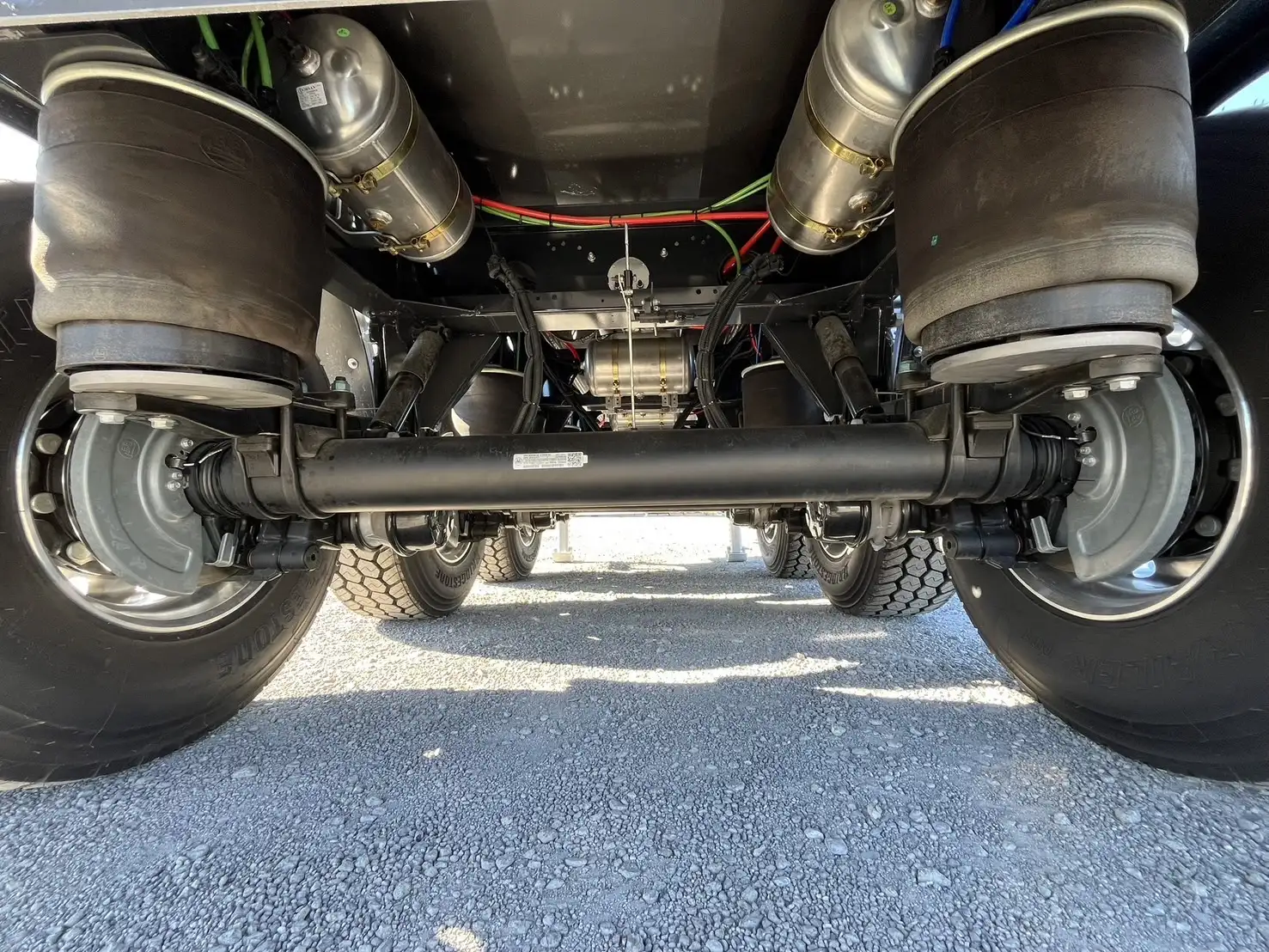 【登録済未使用車】ケスボーラー 3軸土砂ダンプトレーラ エアサス リフトアクスル スーパーシングルの画像22