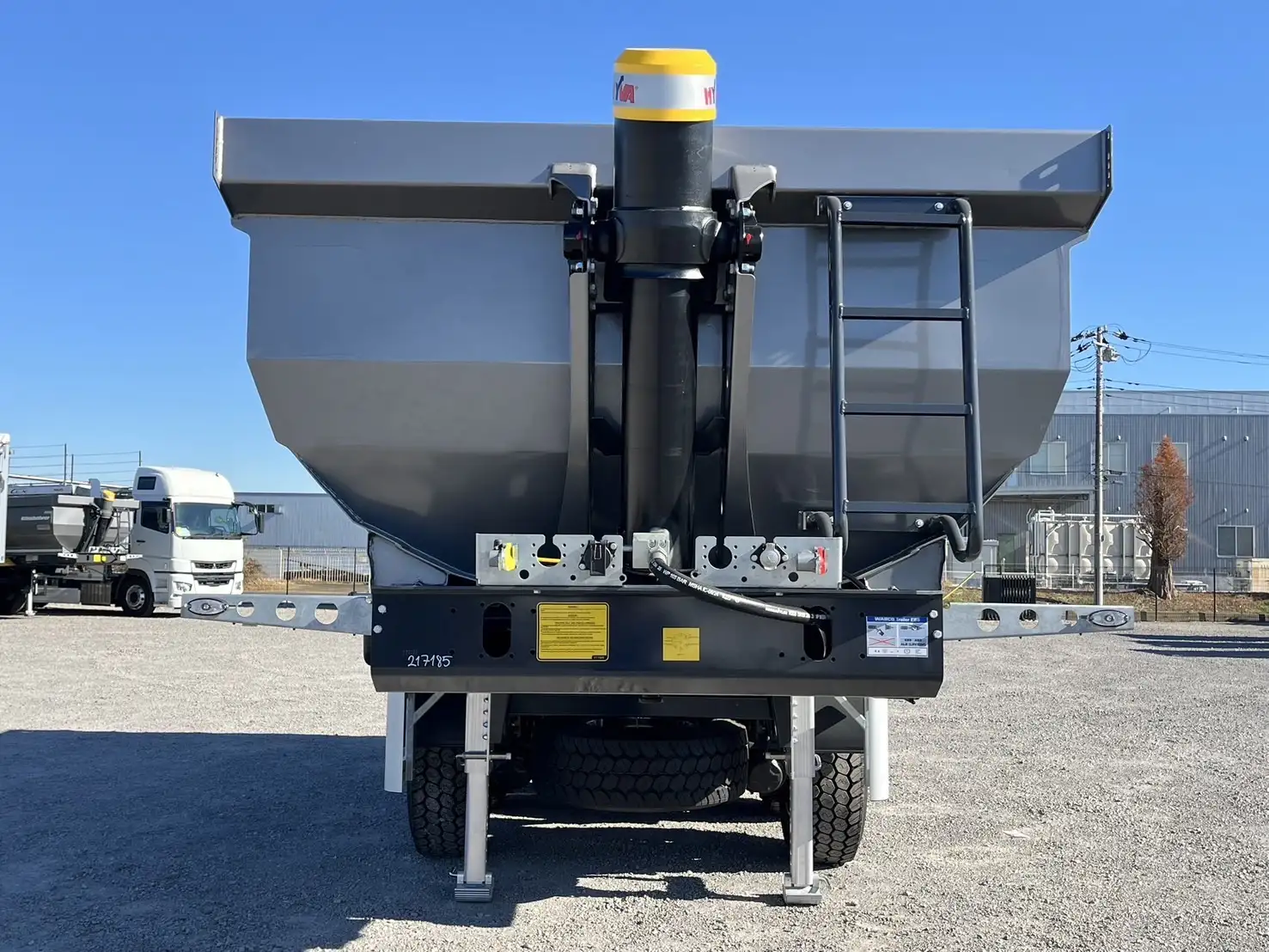 【登録済未使用車】ケスボーラー 3軸土砂ダンプトレーラ エアサス リフトアクスル スーパーシングルの画像8