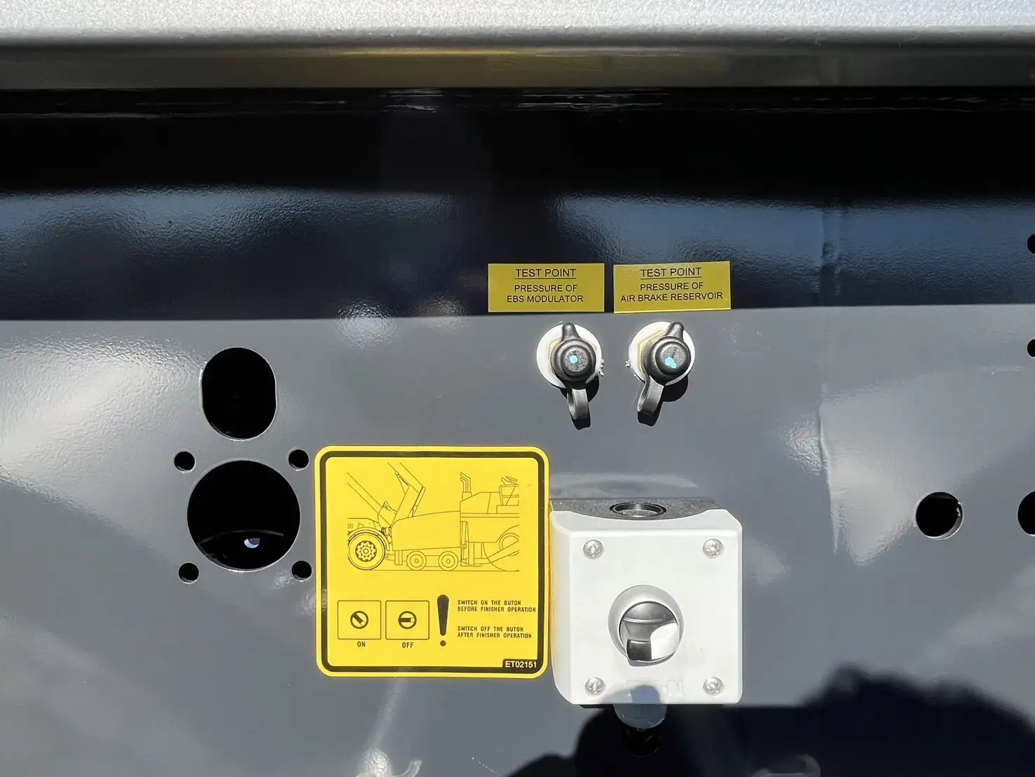 【登録済未使用車】ケスボーラー 3軸土砂ダンプトレーラ エアサス リフトアクスル スーパーシングルの画像10