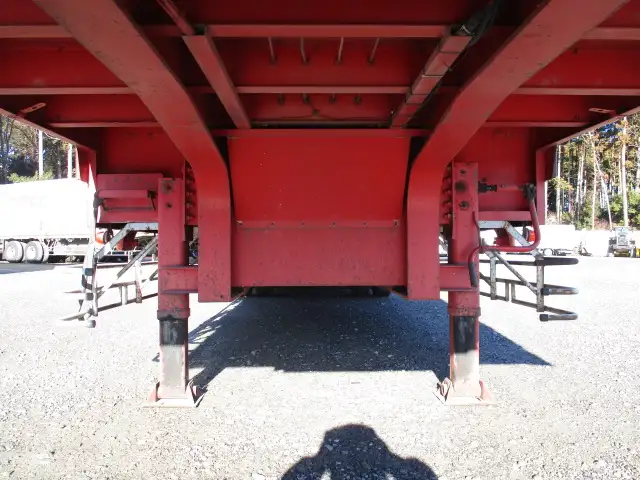 車検付(R7.5)平成17年 フルハーフ 13M段付ウイングトレーラ 2軸リーフサス 積載:19,400kg 第五輪:9,390kg以上 床:鉄板の画像13