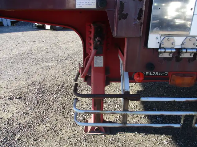 車検付(R7.5)平成17年 フルハーフ 13M段付ウイングトレーラ 2軸リーフサス 積載:19,400kg 第五輪:9,390kg以上 床:鉄板の画像15