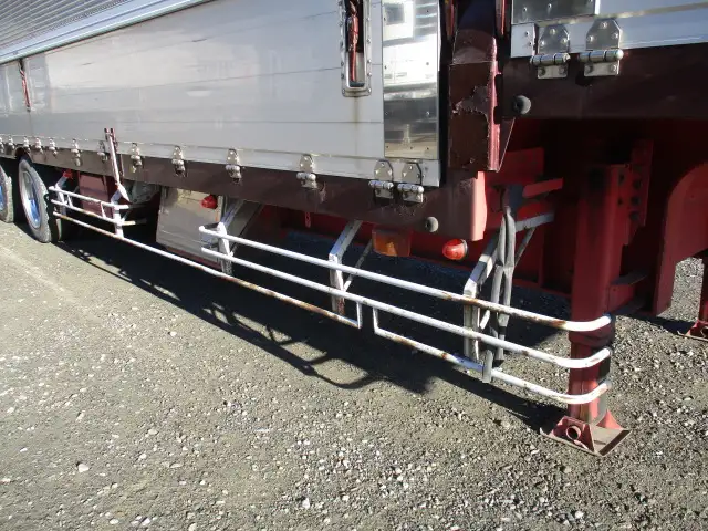 車検付(R7.5)平成17年 フルハーフ 13M段付ウイングトレーラ 2軸リーフサス 積載:19,400kg 第五輪:9,390kg以上 床:鉄板の画像17