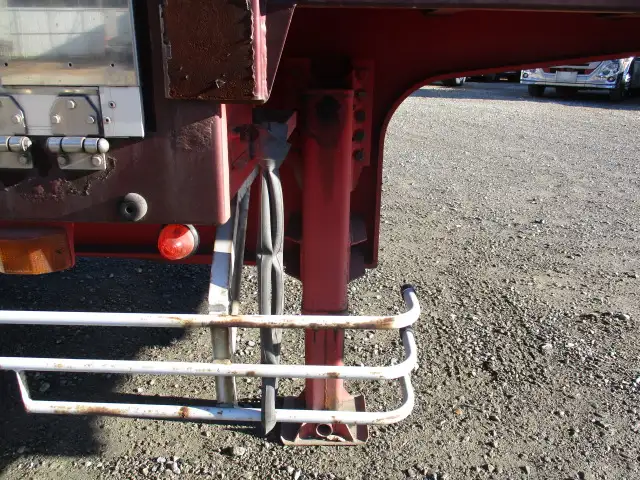 車検付(R7.5)平成17年 フルハーフ 13M段付ウイングトレーラ 2軸リーフサス 積載:19,400kg 第五輪:9,390kg以上 床:鉄板の画像18