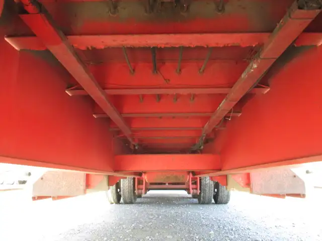 車検付(R7.5)平成17年 フルハーフ 13M段付ウイングトレーラ 2軸リーフサス 積載:19,400kg 第五輪:9,390kg以上 床:鉄板の画像20