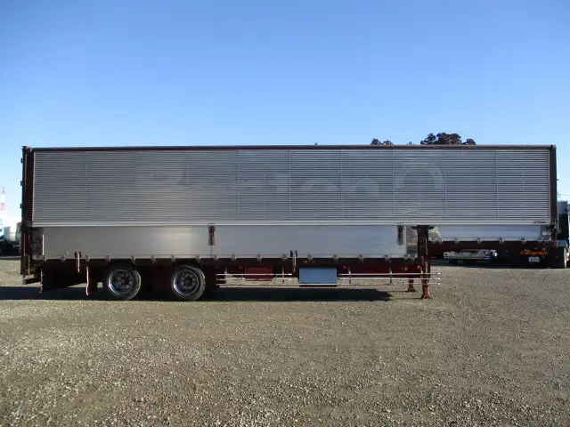 車検付(R7.5)平成17年 フルハーフ 13M段付ウイングトレーラ 2軸リーフサス 積載:19,400kg 第五輪:9,390kg以上 床:鉄板の画像4