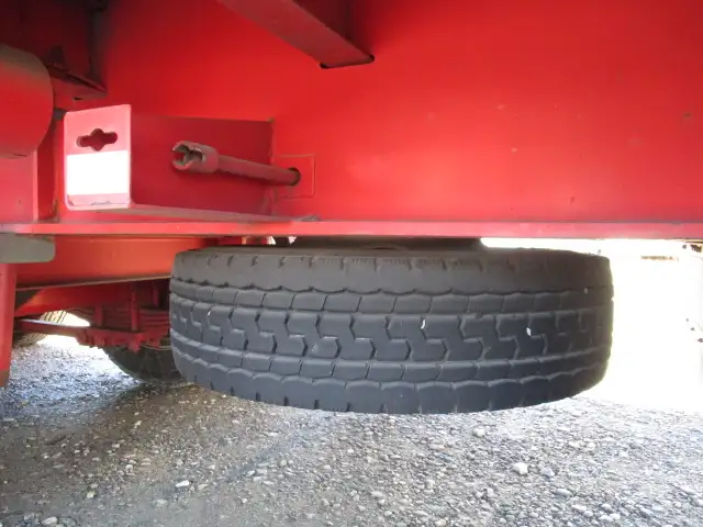 車検付(R7.5)平成17年 フルハーフ 13M段付ウイングトレーラ 2軸リーフサス 積載:19,400kg 第五輪:9,390kg以上 床:鉄板の画像31