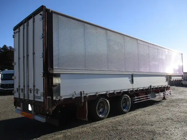 車検付(R7.5)平成17年 フルハーフ 13M段付ウイングトレーラ 2軸リーフサス 積載:19,400kg 第五輪:9,390kg以上 床:鉄板の画像5