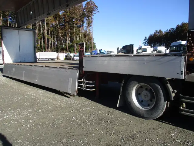 車検付(R7.5)平成17年 フルハーフ 13M段付ウイングトレーラ 2軸リーフサス 積載:19,400kg 第五輪:9,390kg以上 床:鉄板の画像51