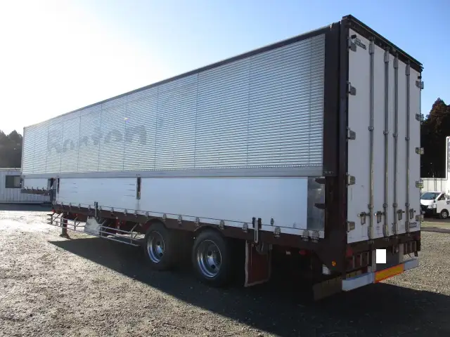 車検付(R7.5)平成17年 フルハーフ 13M段付ウイングトレーラ 2軸リーフサス 積載:19,400kg 第五輪:9,390kg以上 床:鉄板の画像7