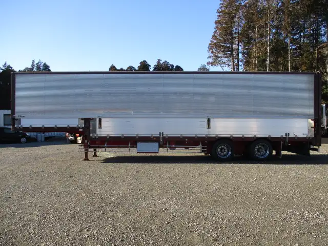車検付(R7.5)平成17年 フルハーフ 13M段付ウイングトレーラ 2軸リーフサス 積載:19,400kg 第五輪:9,390kg以上 床:鉄板の画像8