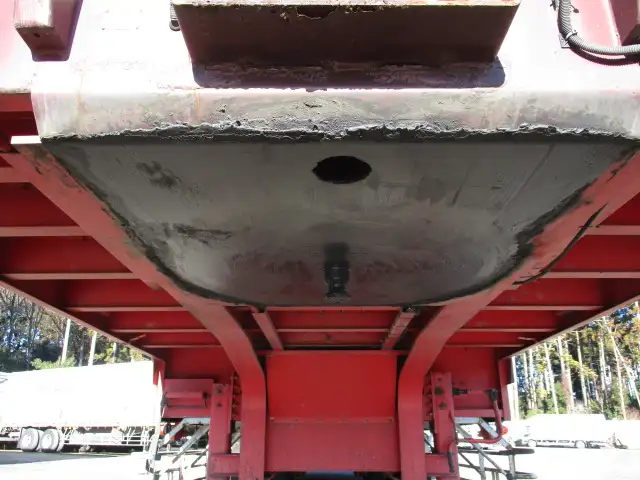 車検付(R7.5)平成17年 フルハーフ 13M段付ウイングトレーラ 2軸リーフサス 積載:19,400kg 第五輪:9,390kg以上 床:鉄板の画像10