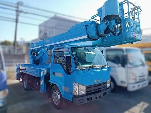 平成20年08月中古小型ミキサー車・高所作業車・その他特装車いすゞエルフの画像3
