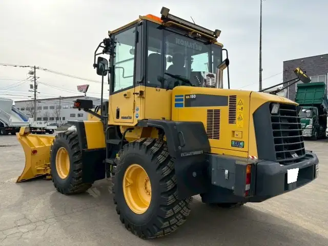 汎用サイドエッジ交換済【車検=R9年1月迄】　H26年　コマツWA150-6　タイヤショベル　マルチブレード油圧ワンタッチ　スパイクタイヤ　アワー2817H  トラクションコントロール付の画像7