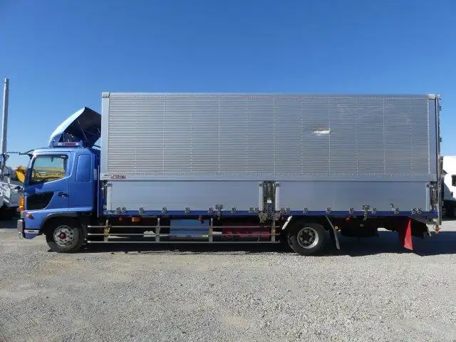 【神奈川県厚木市保管】平成27年 日野 増トン ウィング 走行:664,000km 積載:4,450kg MTの画像4
