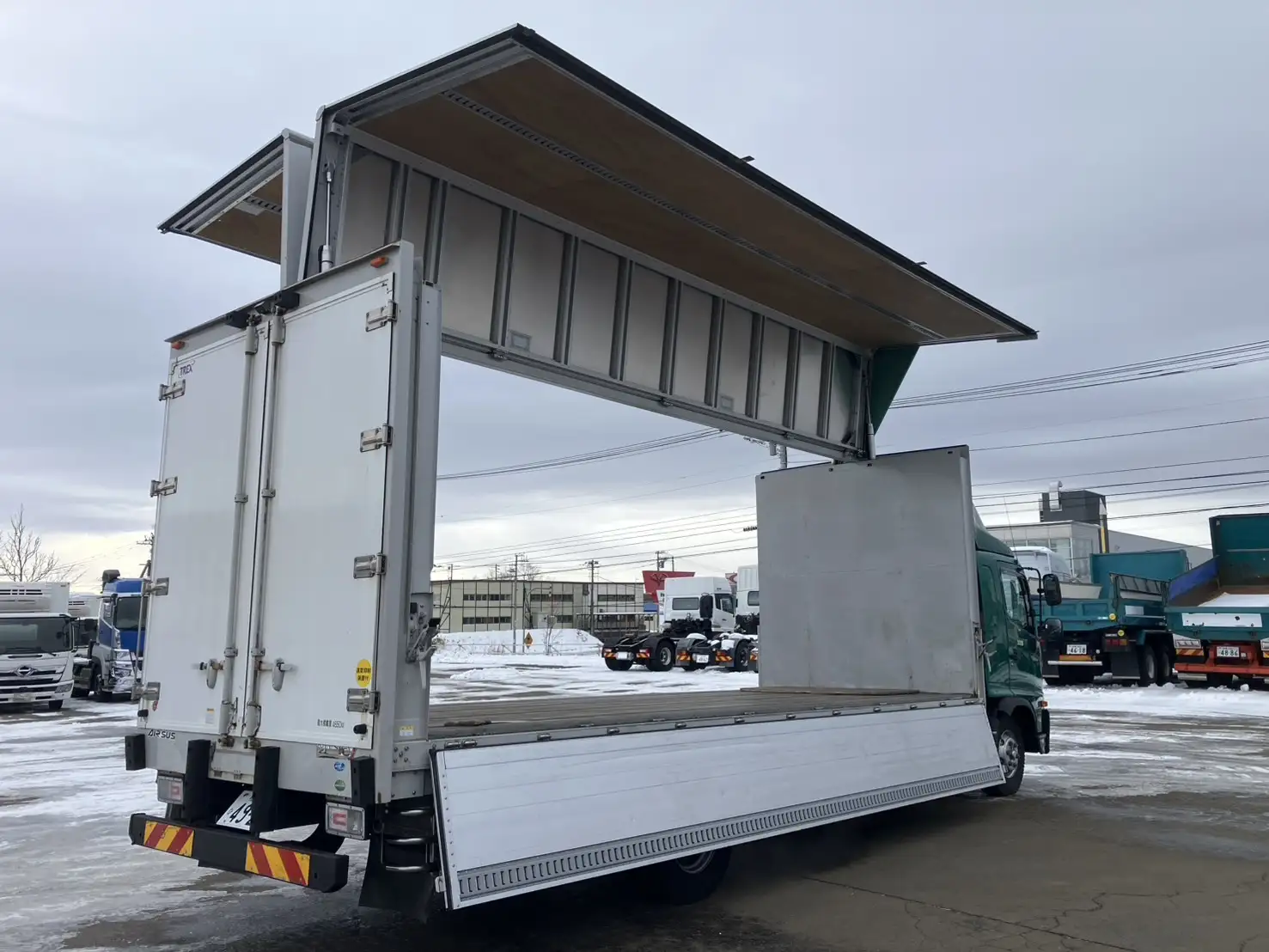 令和03年03月中古増トンアルミバン・ウィング日野レンジャーの画像11