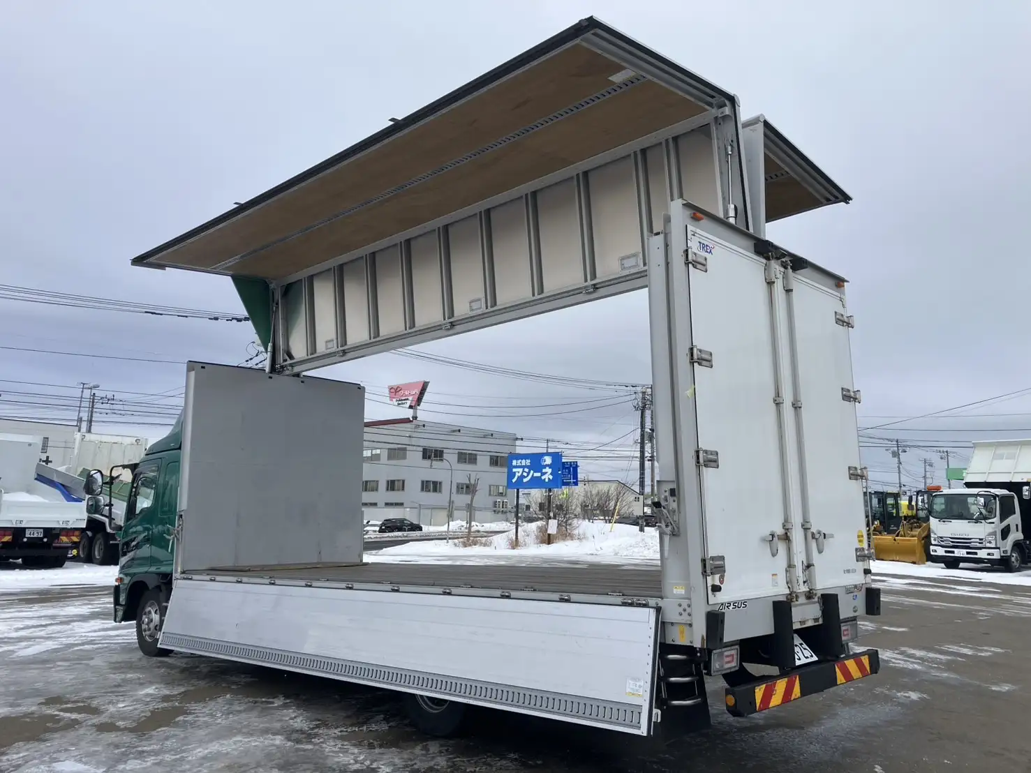 令和03年03月中古増トンアルミバン・ウィング日野レンジャーの画像12