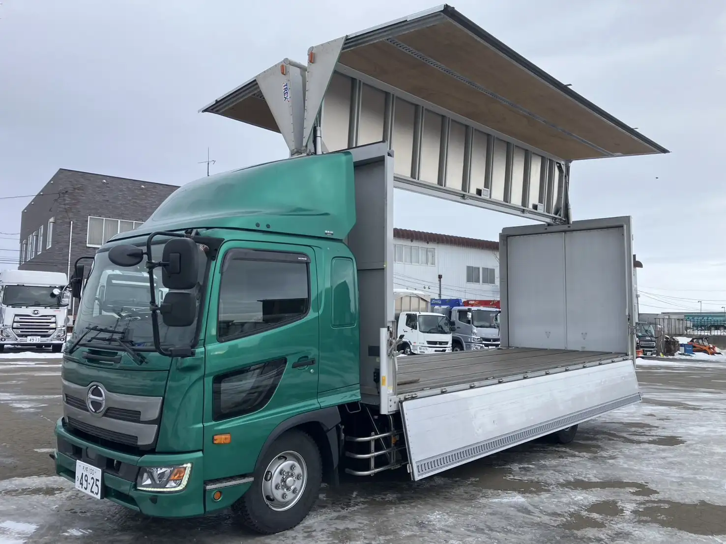 令和03年03月中古増トンアルミバン・ウィング日野レンジャーの画像9