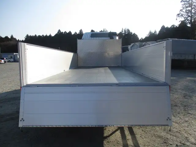 ★未使用車★　R6　三菱　4tアルミ平ボデー　6200ワイド　220馬力　MT　東洋ボデー　融雪仕様　３方開　の画像21