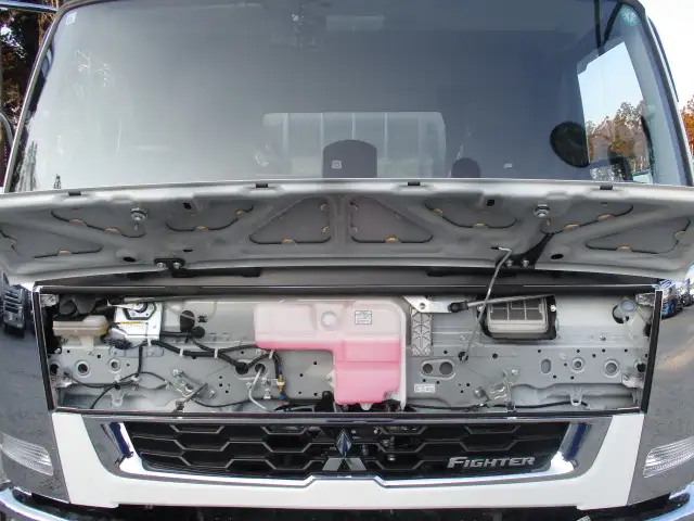 ★未使用車★　R6　三菱　4tアルミ平ボデー　6200ワイド　220馬力　MT　東洋ボデー　融雪仕様　３方開　の画像49