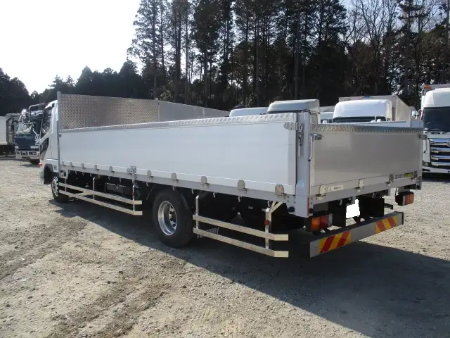 ★未使用車★　R6　三菱　4tアルミ平ボデー　6200ワイド　220馬力　MT　東洋ボデー　融雪仕様　３方開　の画像7