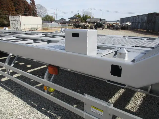 中古その他コンテナシャーシー日本フルハーフの画像36