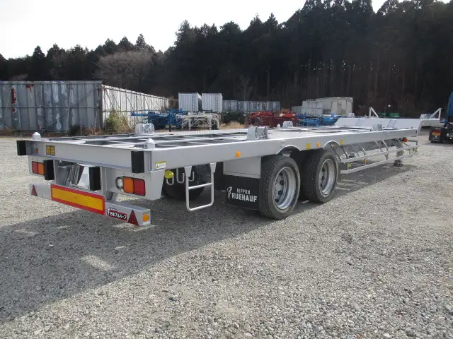 中古その他コンテナシャーシー日本フルハーフの画像5