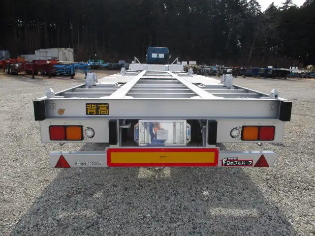 中古その他コンテナシャーシー日本フルハーフの画像6