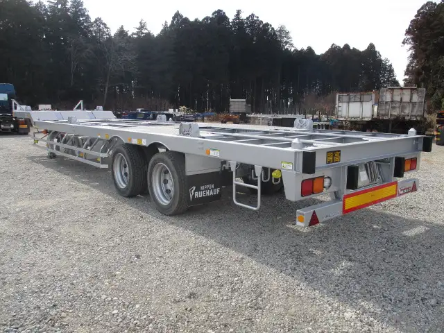 中古その他コンテナシャーシー日本フルハーフの画像7