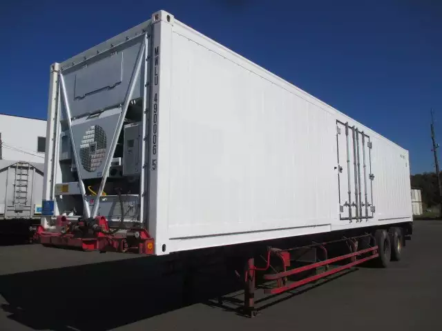 平成18年09月中古その他冷凍トレーラー日本フルハーフフルハーフの画像1