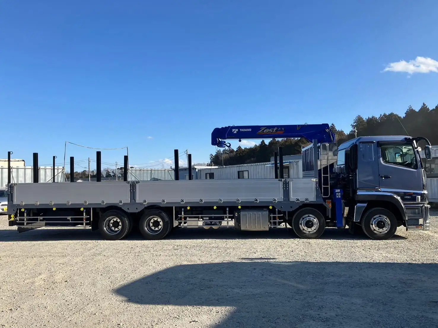 未使用車 令和6年 三菱 大型クレーン付 394馬力 AT 積載:12,600㎏ タダノ4段 フックイン ラジコンの画像4