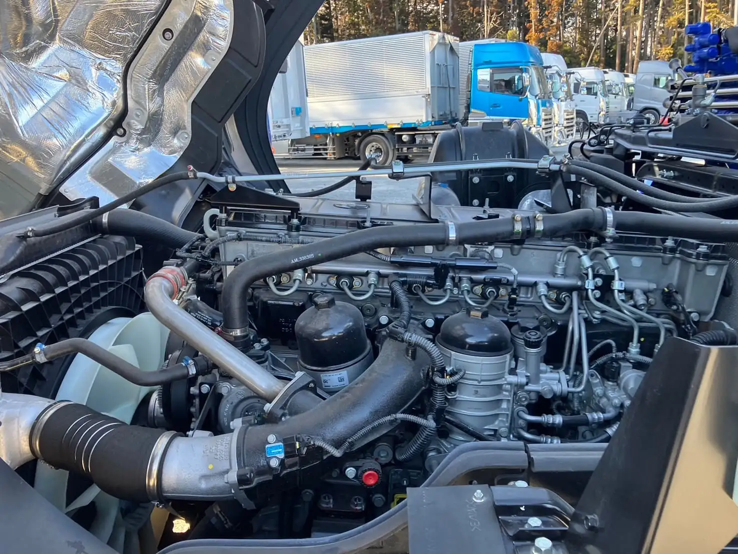 未使用車 令和6年 三菱 大型クレーン付 394馬力 AT 積載:12,600㎏ タダノ4段 フックイン ラジコンの画像51