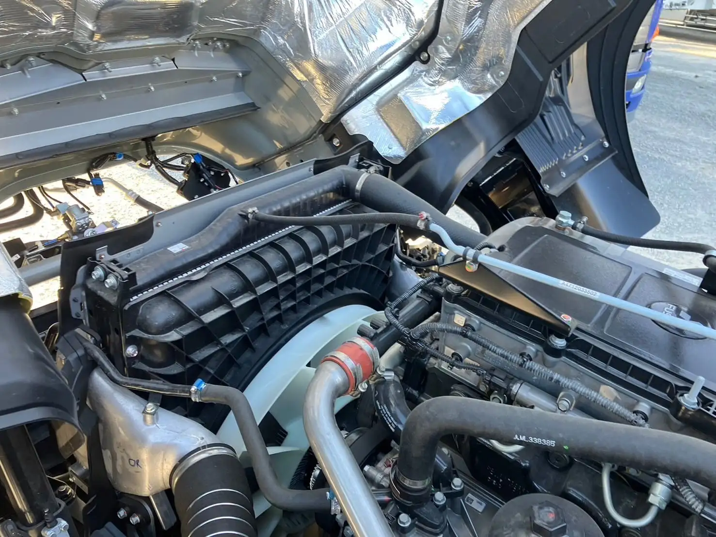 未使用車 令和6年 三菱 大型クレーン付 394馬力 AT 積載:12,600㎏ タダノ4段 フックイン ラジコンの画像52