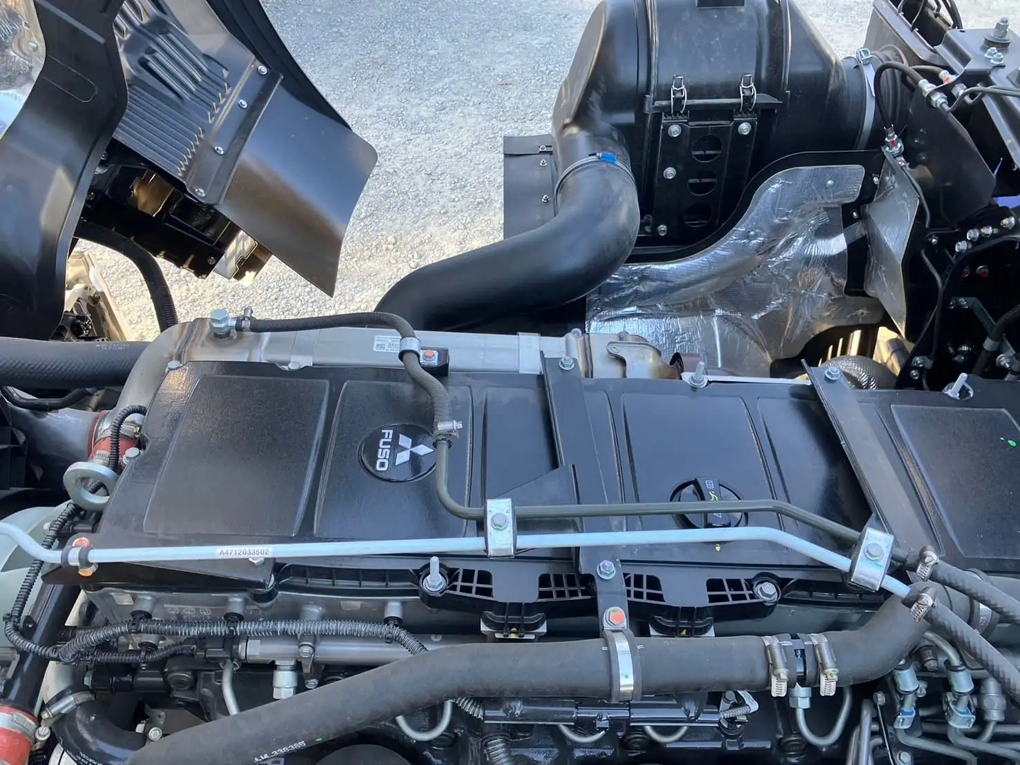 未使用車 令和6年 三菱 大型クレーン付 394馬力 AT 積載:12,600㎏ タダノ4段 フックイン ラジコンの画像53