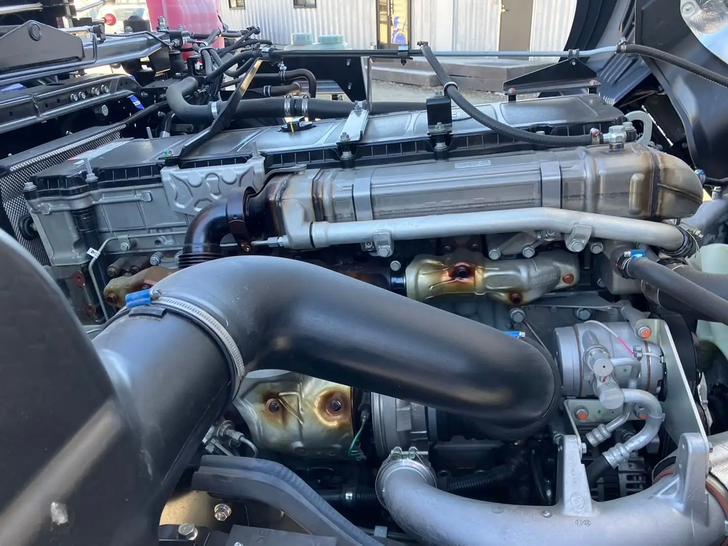 未使用車 令和6年 三菱 大型クレーン付 394馬力 AT 積載:12,600㎏ タダノ4段 フックイン ラジコンの画像54