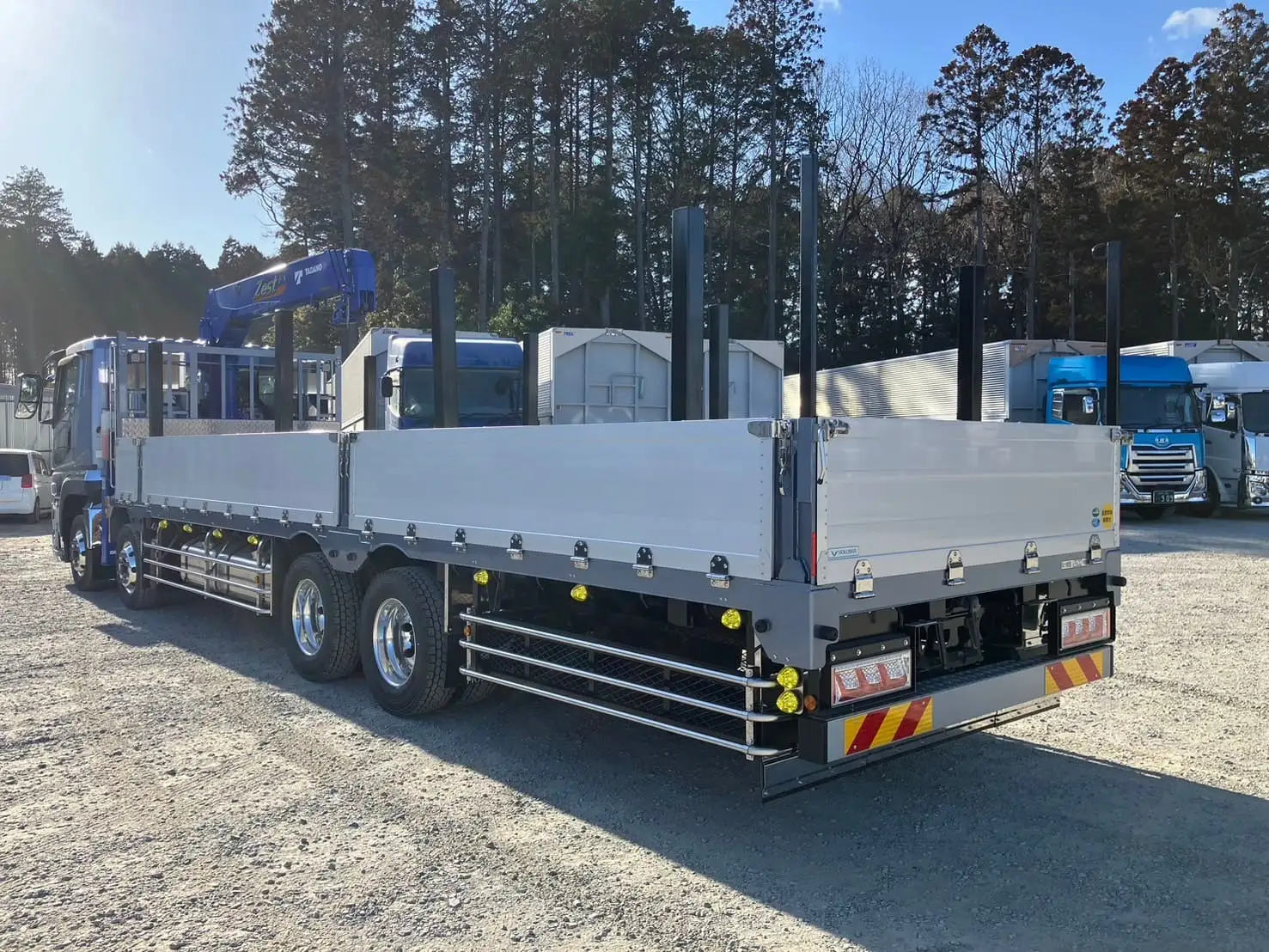 未使用車 令和6年 三菱 大型クレーン付 394馬力 AT 積載:12,600㎏ タダノ4段 フックイン ラジコンの画像7