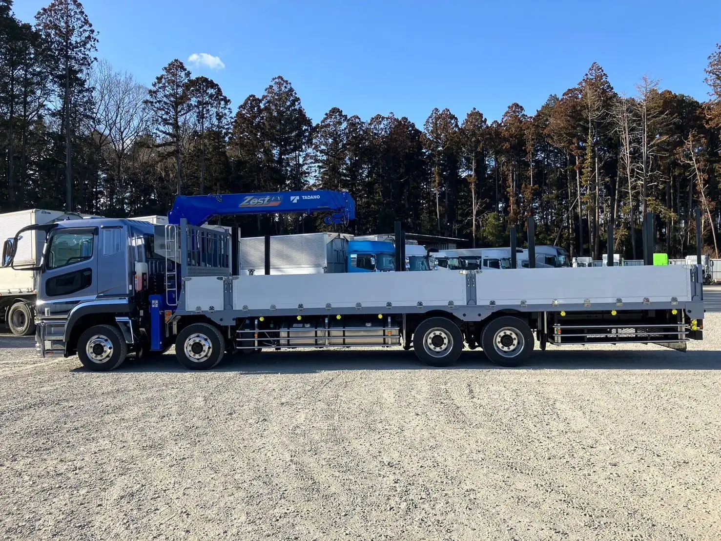 未使用車 令和6年 三菱 大型クレーン付 394馬力 AT 積載:12,600㎏ タダノ4段 フックイン ラジコンの画像8