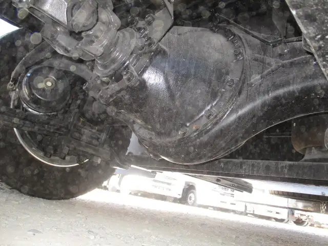 未使用車 令和6年 三菱 大型アルミ平ボデー リアエアサス ハイルーフ AT 7方開 メッキ アルミホイール 最大積載量;14,000kgの画像20