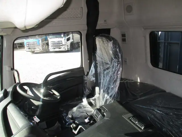 未使用車 令和6年 三菱 大型アルミ平ボデー リアエアサス ハイルーフ AT 7方開 メッキ アルミホイール 最大積載量;14,000kgの画像46