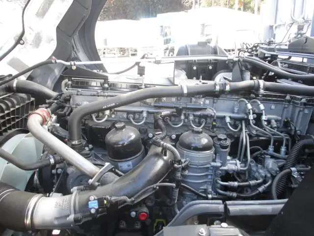 未使用車 令和6年 三菱 大型アルミ平ボデー リアエアサス ハイルーフ AT 7方開 メッキ アルミホイール 最大積載量;14,000kgの画像51