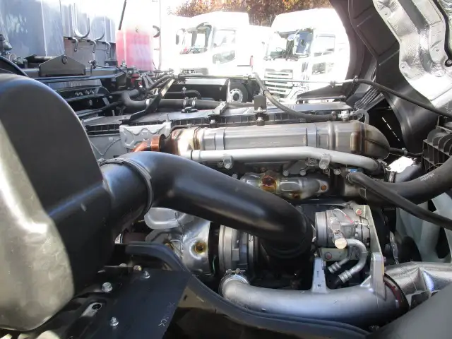 未使用車 令和6年 三菱 大型アルミ平ボデー リアエアサス ハイルーフ AT 7方開 メッキ アルミホイール 最大積載量;14,000kgの画像54