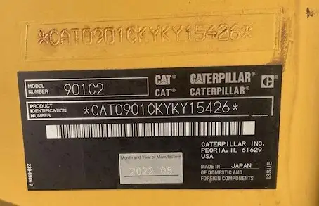 R4年  CAT  タイヤショベル  902-C2  アワー162h  サイドシャッター付  スノータイヤ:12.5/70-16の画像8