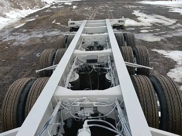 令和2年 トレクス 3軸コンテナシャシ リフトアクスル 最大積載量:30,480kg 第五輪荷重:10,900kg以上の画像28