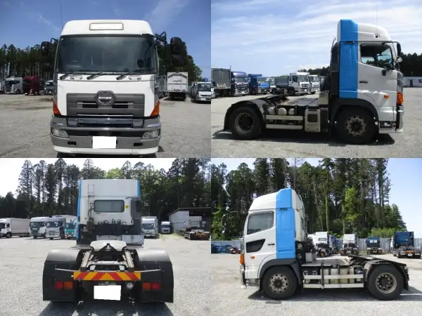 ★車検付 R8.4.20迄★ 平成27年 日野 トラクター AT 450馬力 ハイルーフ メッキ アルミホイール の画像5