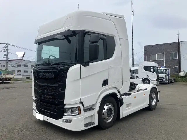 ☆車検付き( R7.12.24)☆ R6年スカニア トラクタ 460ps R20スリーパーキャブ/ハイルーフ スライドカプラー サンルーフの画像1